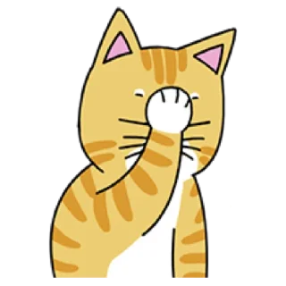Sticker 🐈 애!용!