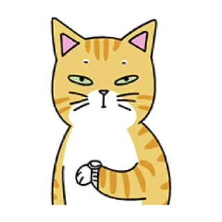 Telegram sticker 🐈 애!용!