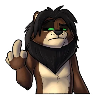 Telegram stiker 😡 Laimika