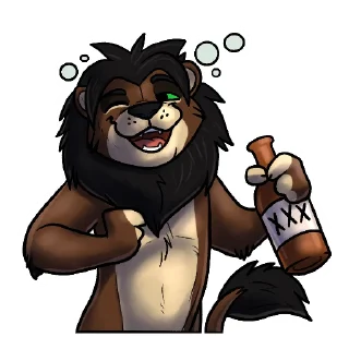 Telegram stiker 🍺 Laimika