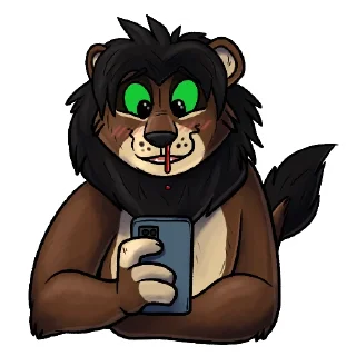 Telegram stiker 😍 Laimika