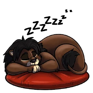 Telegram stiker 🛏 Laimika