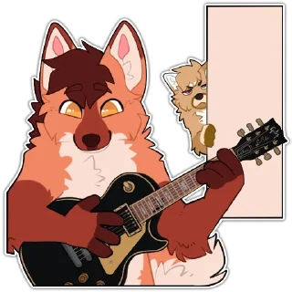 Telegram sticker 🎸 Jasper