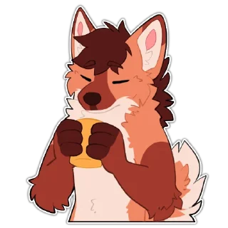 Telegram sticker ☕️ Jasper
