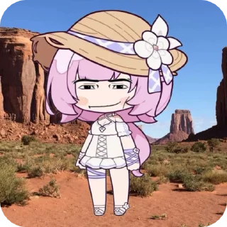 Telegram sticker 🌟 Elysia by @JustPolin