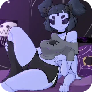 Sticker ❤ Muffet @DarKYnvm