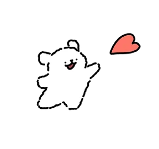 Video sticker 😘 Couple doggy 3 (Maltese) @moe_sticker_bot