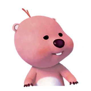 Телеграм стикер ⭐ 잔망 루피 4 @moe_sticker_bot