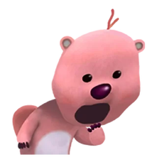 Телеграм стикер ⭐ 잔망 루피 4 @moe_sticker_bot