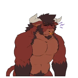 Telegram sticker 😑 All Bull No Beef