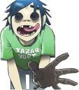 Telegram stiker 😳 Gorillaz Pack