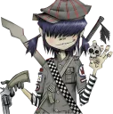 Telegram stiker 😏 Gorillaz Pack