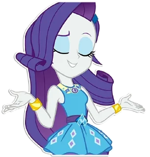 Telegram sticker 👐 Rarity [EG] | By @Egor418