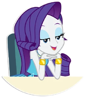 Video sticker 😀 Rarity [EG] | By @Egor418