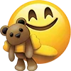 Sticker 😘 emoji ➜ @emoji1