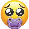 Sticker 😘 emoji ➜ @emoji1