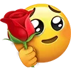 Sticker 😘 emoji ➜ @emoji1