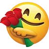Sticker 😘 emoji ➜ @emoji1