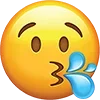 Sticker 😘 emoji ➜ @emoji1