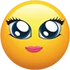Sticker 😘 emoji ➜ @emoji1