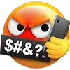 Sticker 😘 emoji ➜ @emoji1