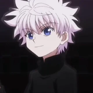 Телеграм стикер ⚡ Killua ¦ @figurinhasWa