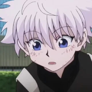 Телеграм стикер ⚡ Killua ¦ @figurinhasWa