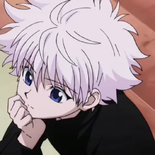 Телеграм стикер ⚡ Killua ¦ @figurinhasWa