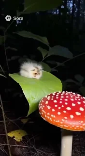 Video sticker 🤩 Кошкогусеницы @MoiStikiBot