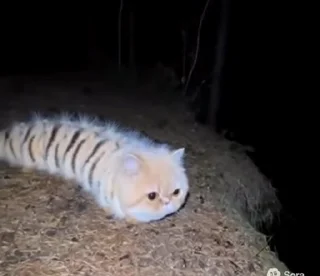 Video sticker 🤩 Кошкогусеницы @MoiStikiBot