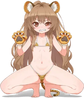 Telegram sticker 🤤 Anime pet Ecchi 🤤 @Anak_kucing_stiker