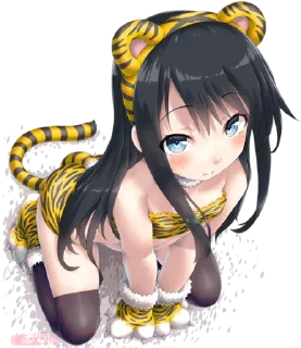 Video sticker 🤤 Anime pet Ecchi 🤤 @Anak_kucing_stiker