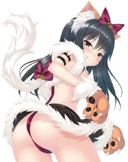 Video sticker 🤤 Anime pet Ecchi 🤤 @Anak_kucing_stiker