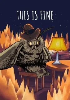 Telegram sticker 🔥 MOTHMEMECOIN