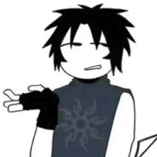 Telegram stiker 🤨 сахарки бойтесь меня