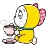 Sticker ☕️ Dorami