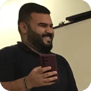 Telegram sticker 🫥 الفين وسبعه وصارو سادس شيخلصها