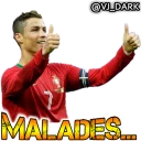 Sticker ⚽️ ⚽️ BarcA vs ReaL ⚽️ by  @VJ_DARK
