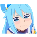Telegram stiker 😭 KonoSuba Collection