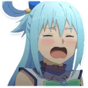 Telegram stiker 😭 KonoSuba Collection