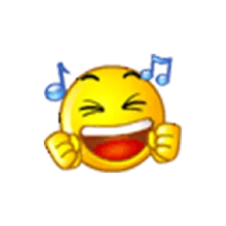 Telegram sticker 🎶 popo emoticons