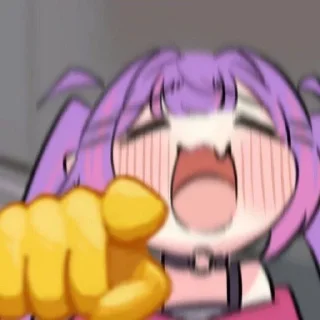 Telegram sticker 🫵 @Sticker4boyz - Anime 4 psychoses