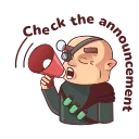Telegram sticker 📣 Engines of Fury