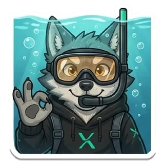 Telegram sticker 🐺 RISEx by snatch