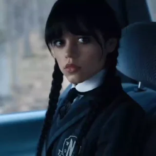 Sticker 🕷️ wednesday addams :: @vittaUK :: @fStikBot