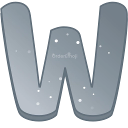 Sticker ☑️ Silver ➜ @OrderEmoji