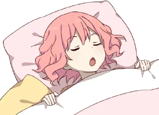 Telegram stiker 😴 Nqrse Chan @jp_stickers