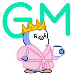 Telegram stiker 👑 Classic Pengu #1475 @sticker_bot