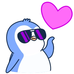 Telegram stiker 💋 Classic Pengu #1475 @sticker_bot