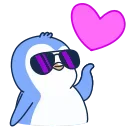 Video sticker 💋 Classic Pengu #1475 @sticker_bot